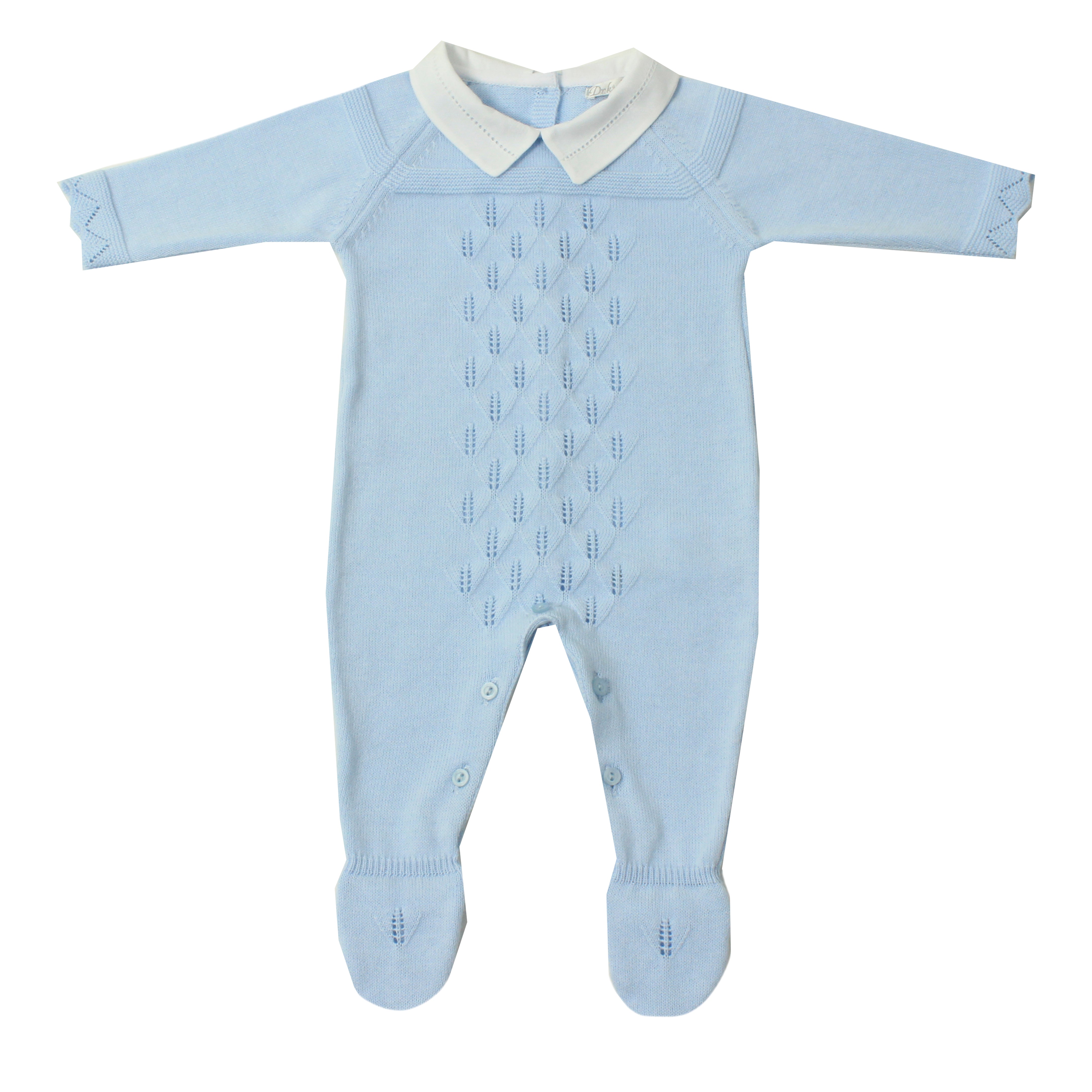 Playsuit Tutina Neonato Fendi Tutina Intera In Filo Di Cotone