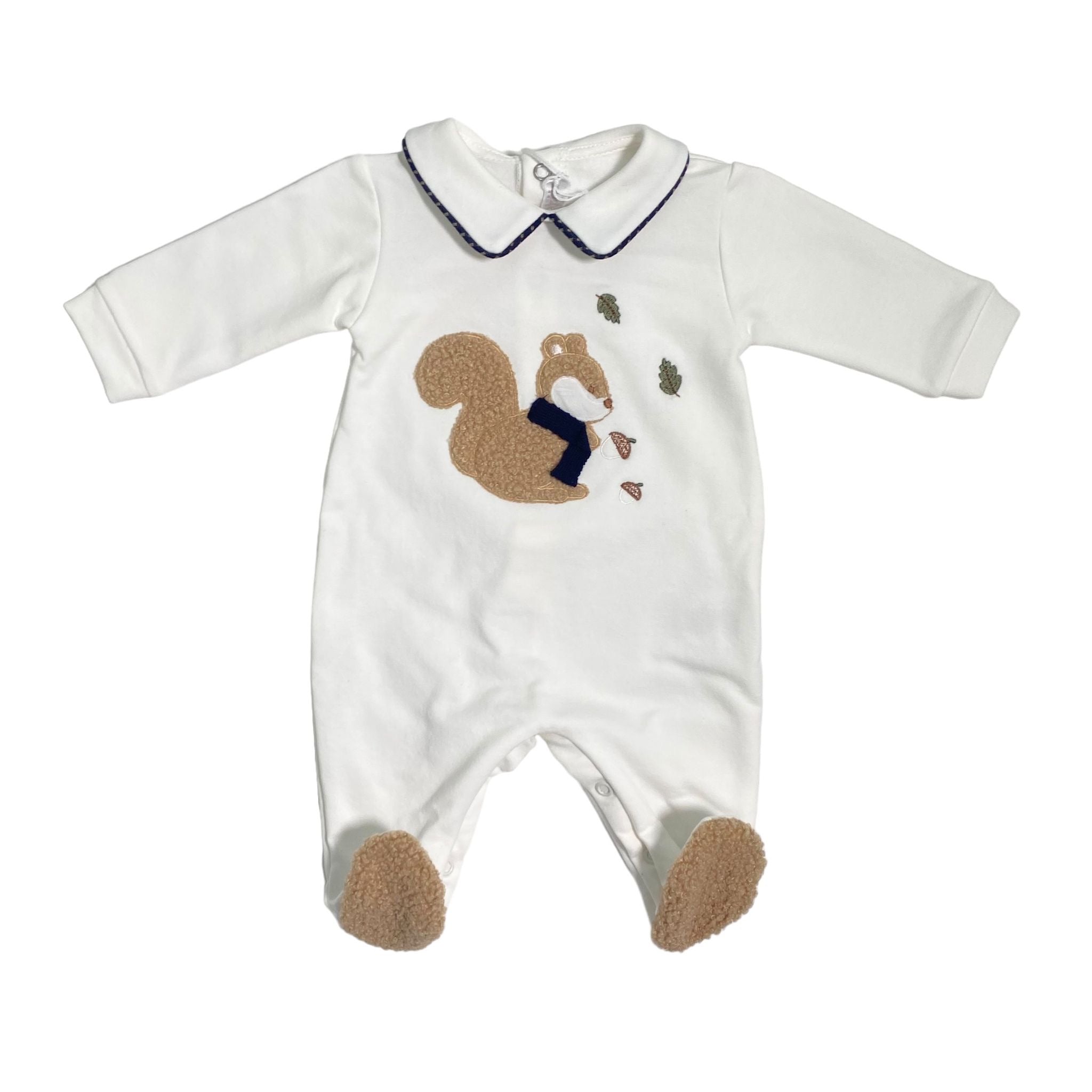 Neonato Ciniglia Tutine Caldo Cotone Neonato Tutina Personalizzata