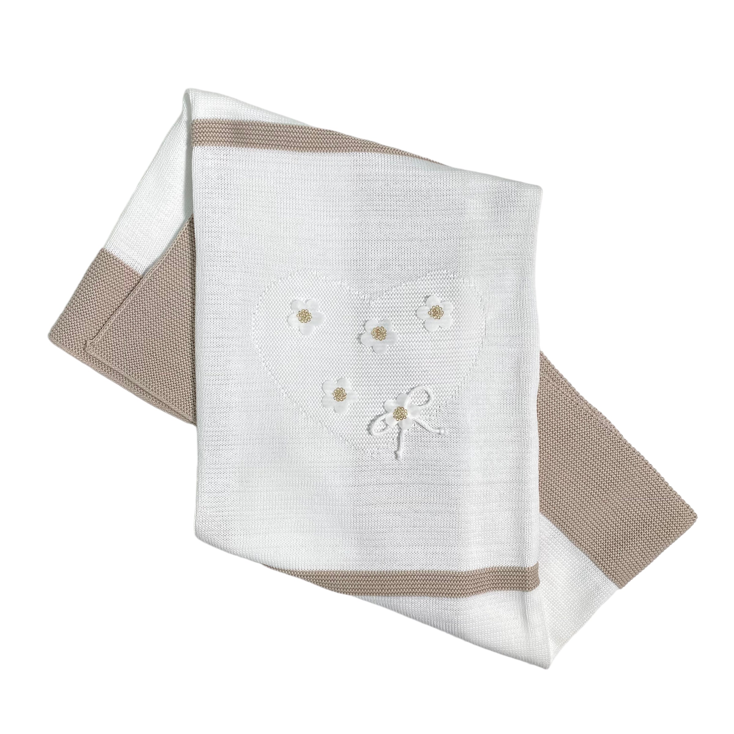 SOHOBABY Coperta per neonato, scialle ricamato SOHOBABY Coperta per neonato, scialle ricamato
