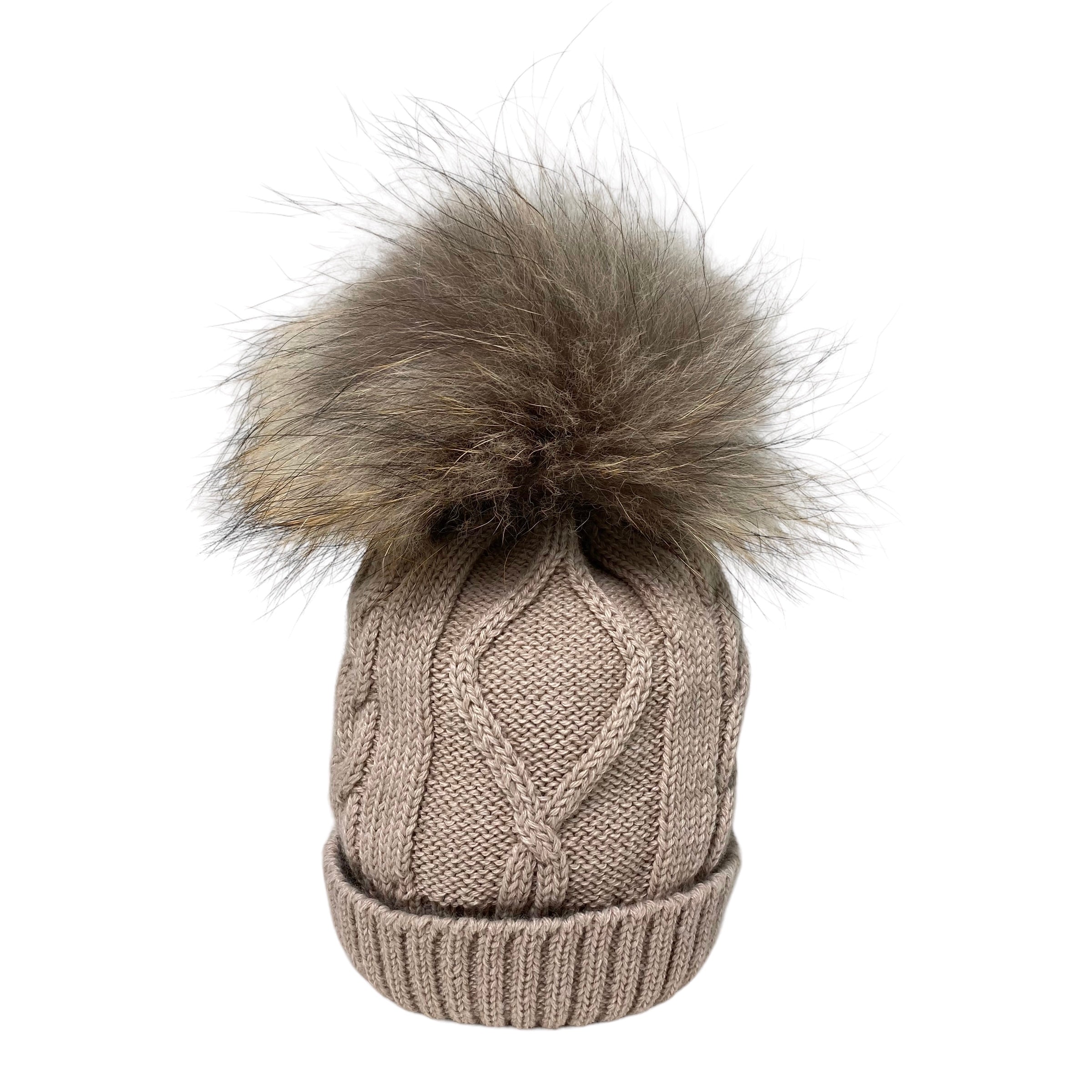 Cappello Invernale Lavorato A Maglia Per Bambini Con Pon - Foto 7