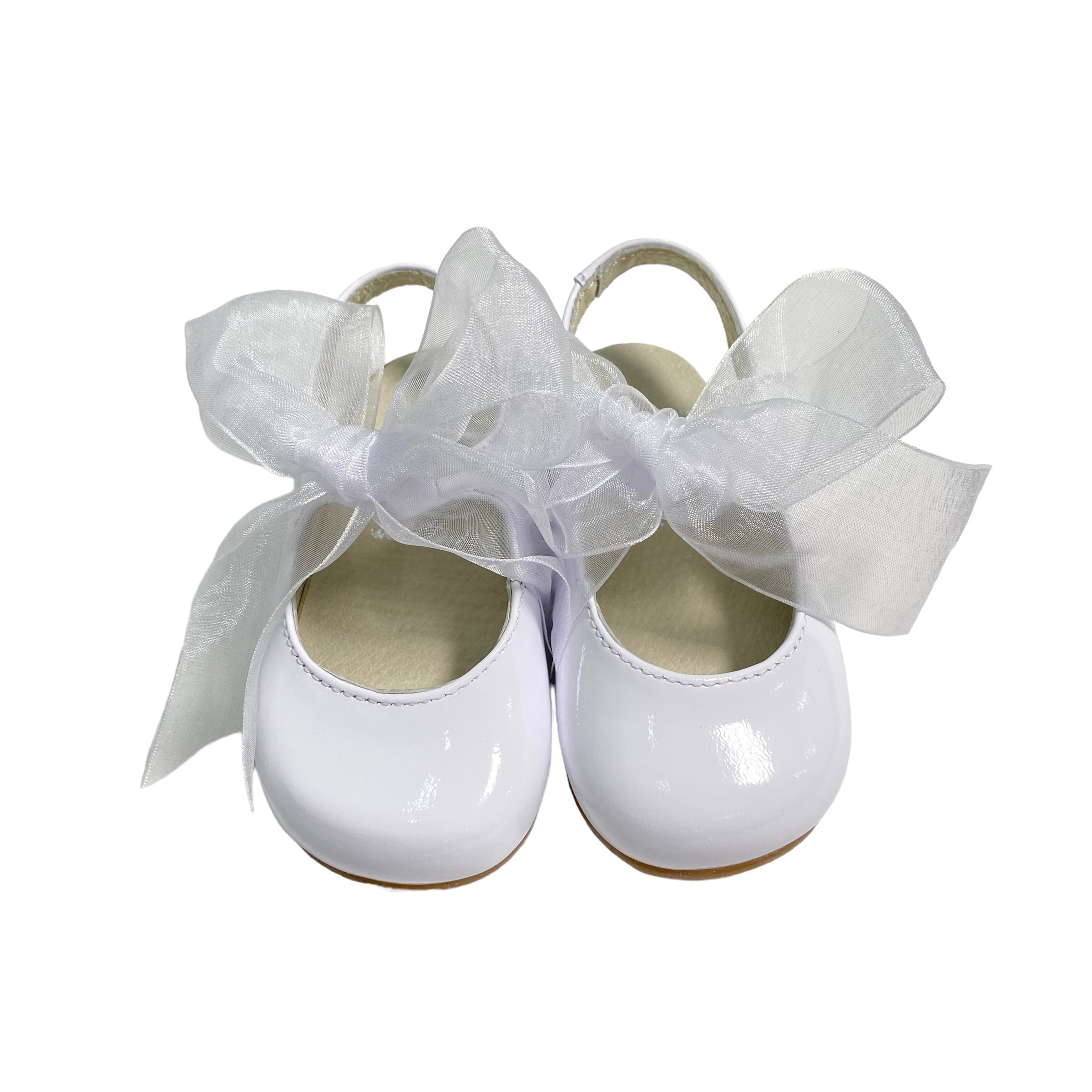 Cerimonia Scarpe Scarpe Per Comunione Mayoral Ballerine Bianche