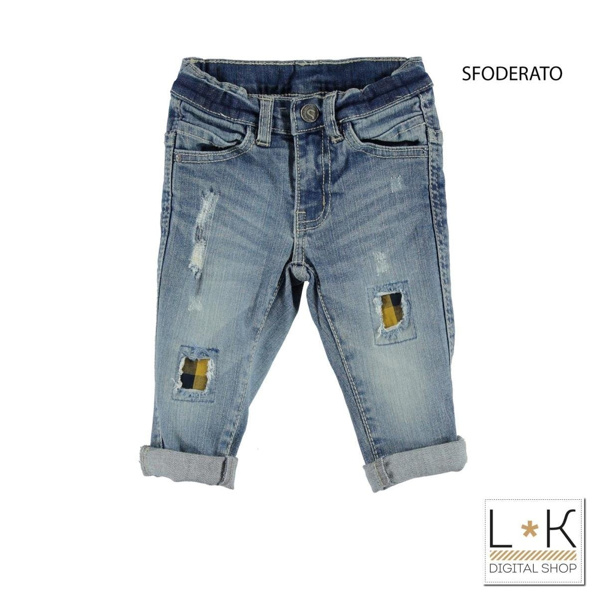 Sarabanda T131 Ripped Child Fashion Jeans Luxurykids