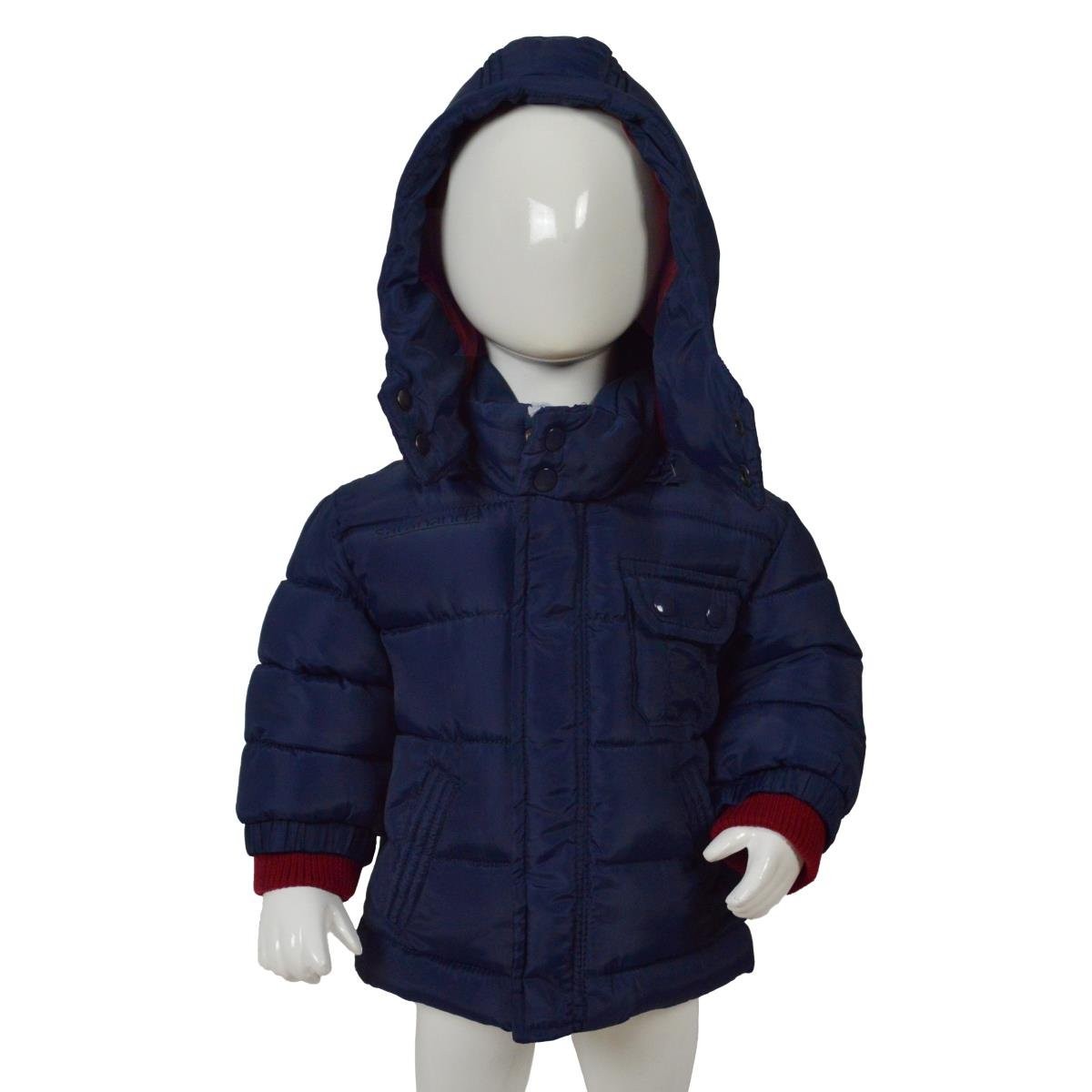 BABY JACKET WITH BABY HOOD Luxurykids - Main Image