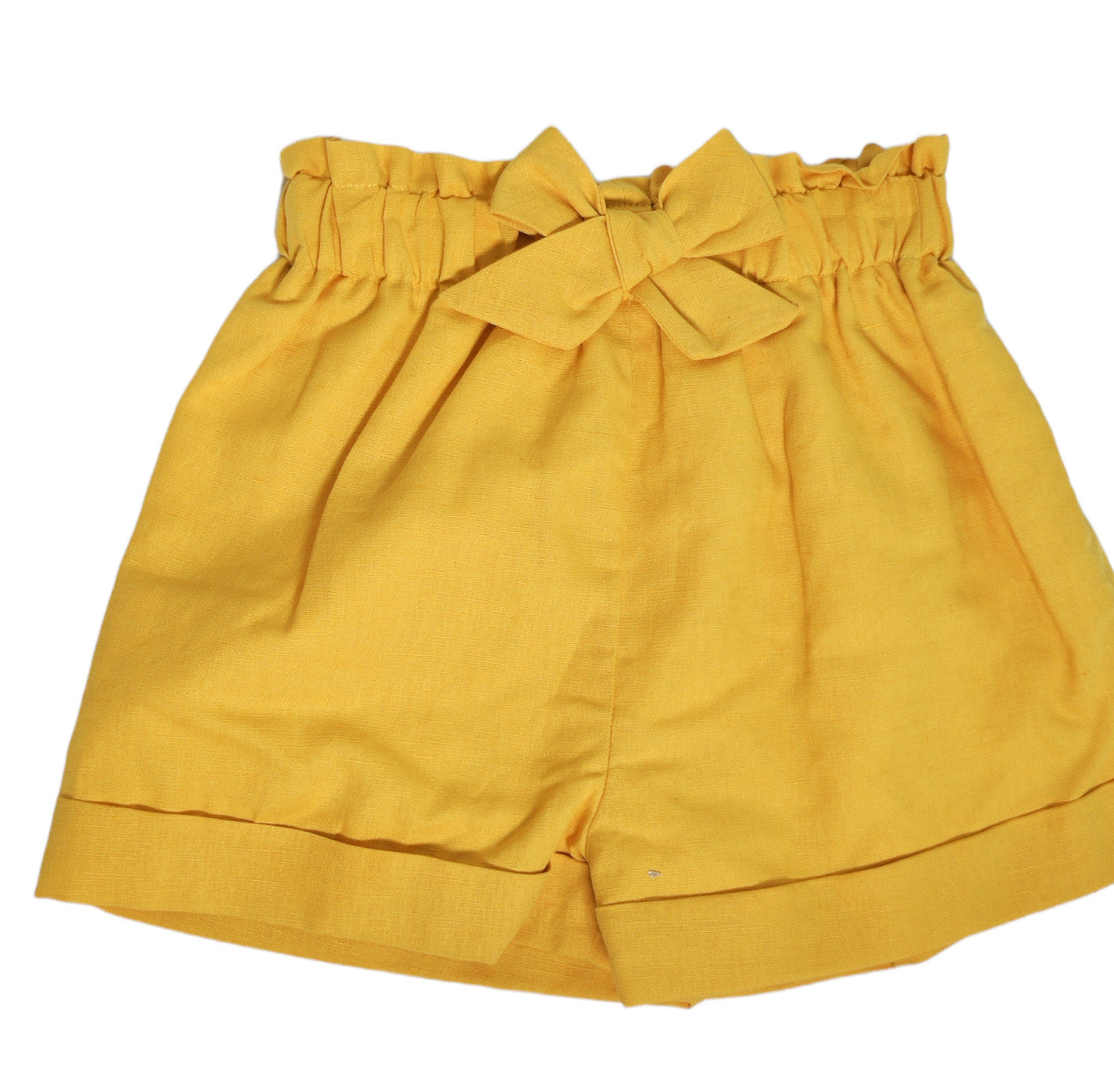 Shorts In Lino Con Fiocco Bambina COCODE 41149 - COCOTE - LuxuryKids