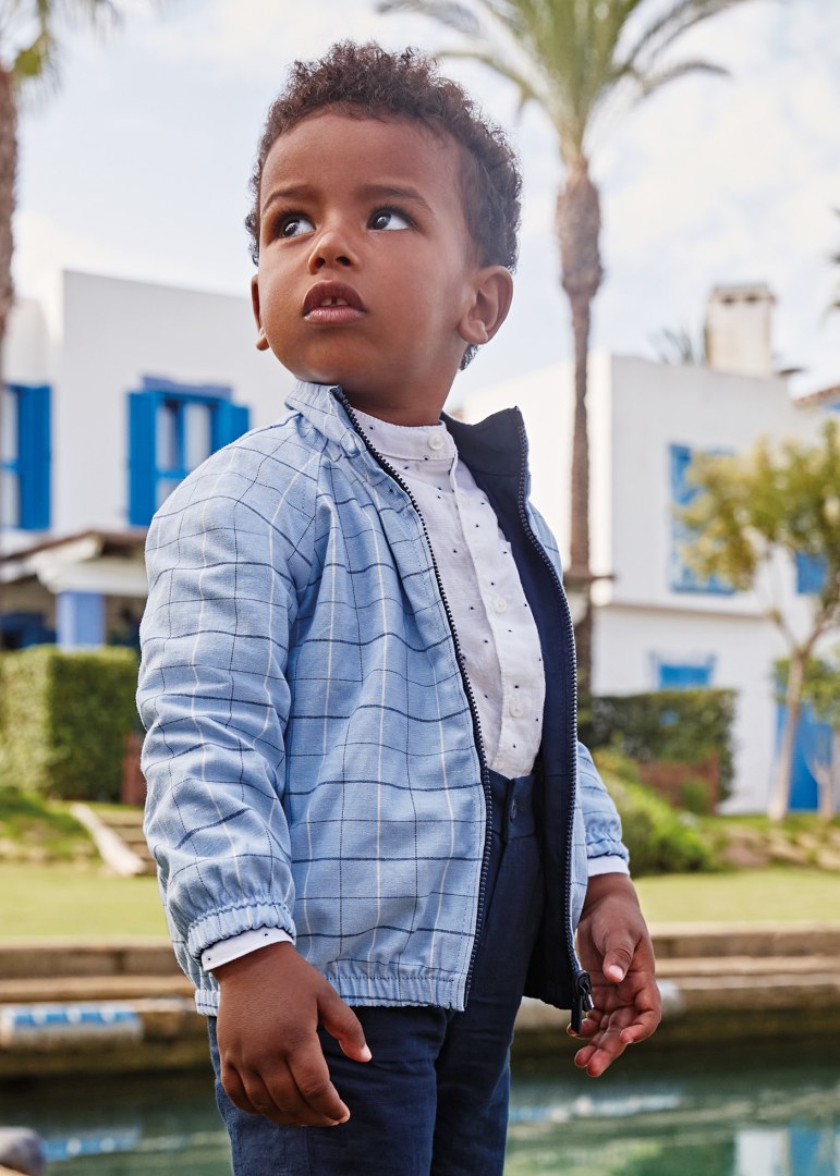 Giubbino A Vento Reversibile Neonato MAYORAL 1426