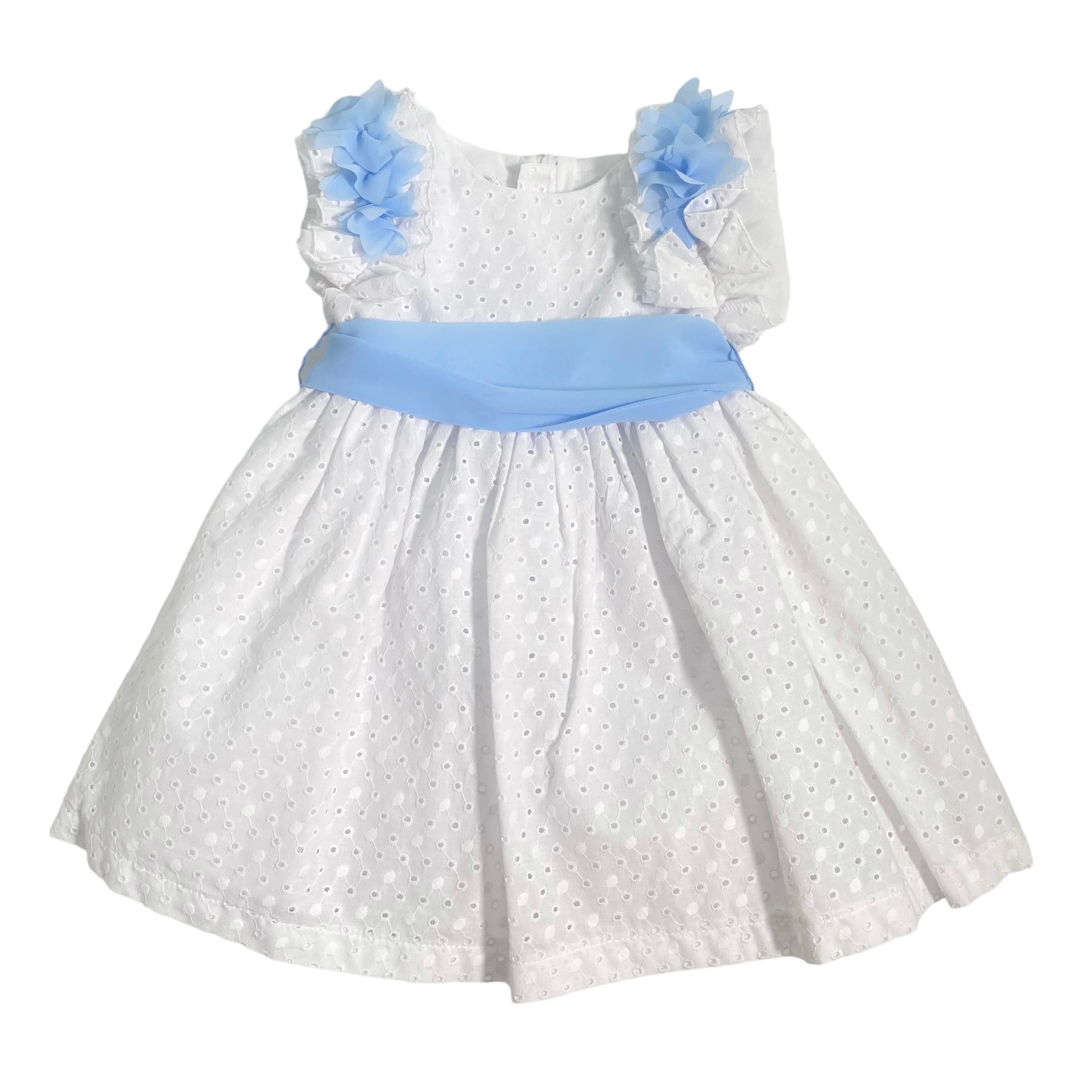 Abito Elegante In Pizzo San Gallo Neonata LA SARTORIA DEI PICCOLI L339