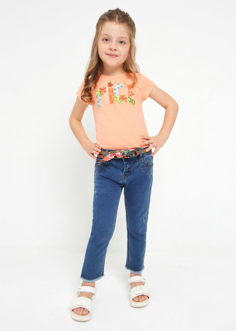Jeans Lungo Skinny Con Cintura Bambina MAYORAL 3509
