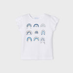 Maglietta Manica Corta In Cotone Sostenibile Bambina MAYORAL 3062 - MAYORAL - Luxury Kids