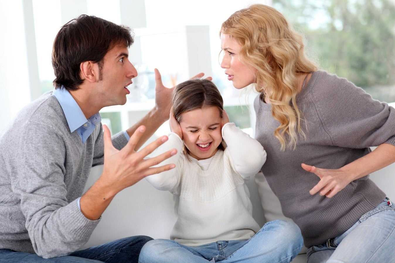 Discussioni tra genitori: impatto negativo sul bambino