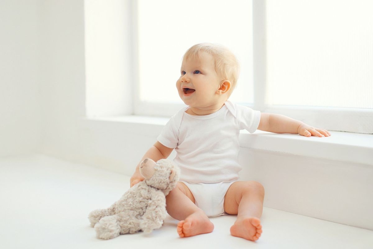 Quando impara a stare seduto un neonato?