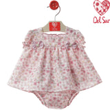 Abito Corto Stampato Con Culotte Neonata DEL SUR 0076
