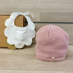 Set Bavetta E Cappello Neonata BEBE' MARGO' B011S