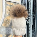 Newborn Smooth Wool Blend Hat FURFANTE CT2100VFA