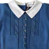 Tutina Intera In Filo Di Cotone Neonato BEBE' MARGO' B098T