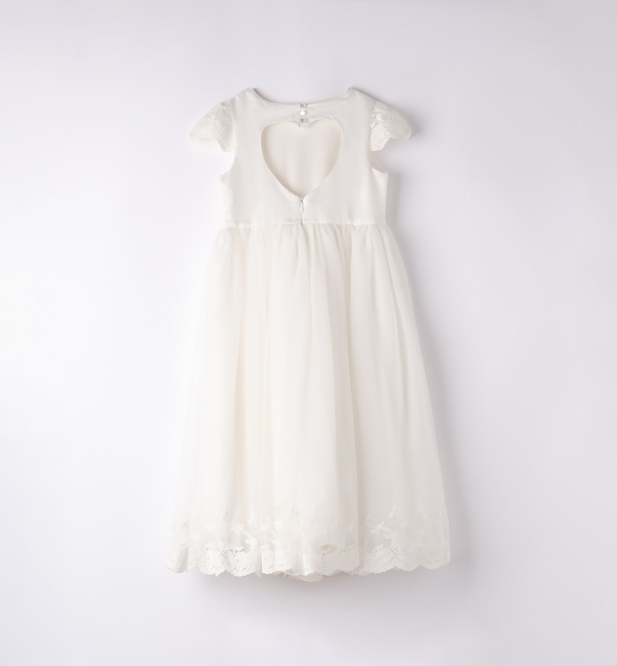 Abito Elegante In Tulle E Pizzo Bambina SARABANDA B461