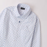 Camicia Fantasia Floreale In Cotone Stretch Bambino SARABANDA B653