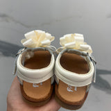 Sandali Primi Passi In Pelle Con Fiore Bambina PANYNO B3633