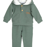 Tuta Con Cappuccio In Caldo Cotone Neonato CALAMARO 11189