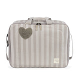 Valigia In Tessuto Stampa Righe Per Mamme WALKING MUM 800516