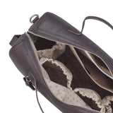 Wickeltasche aus schwarzem Kunstleder Newborn Pasito a Pasito LondonBF