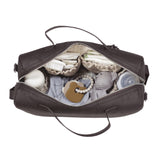 Wickeltasche aus schwarzem Kunstleder Newborn Pasito a Pasito LondonBF