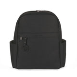 Changing Backpack in Black Faux Leather Newborn Pasito a Pasito LondonZF