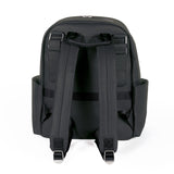 Changing Backpack in Black Faux Leather Newborn Pasito a Pasito LondonZF