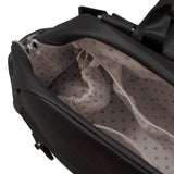 Changing Backpack in Black Faux Leather Newborn Pasito a Pasito LondonZF