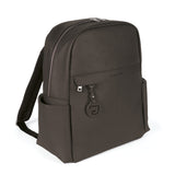 Changing Backpack in Black Faux Leather Newborn Pasito a Pasito LondonZF