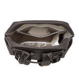 Changing Backpack in Black Faux Leather Newborn Pasito a Pasito LondonZF