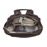 Changing Backpack in Black Faux Leather Newborn Pasito a Pasito LondonZF