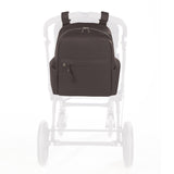Changing Backpack in Black Faux Leather Newborn Pasito a Pasito LondonZF