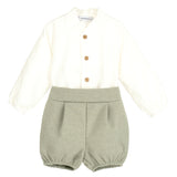 Completo Con Bermuda E Camicia Neonato CALAMARO 11252