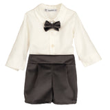 Completo Con Bermuda In Velluto Bambino CALAMARO 11265