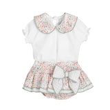 Completo Con Culotte In Cotone Neonata CALAMARO 11298