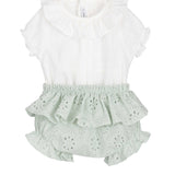 Completo Con Culotte In Cotone Neonata CALAMARO 11331