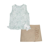 Completo Con Pantagonna E Camicia Bambina CALAMARO 11339