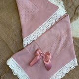 Copertina In Filo Di Cotone Corredino Neonato/a BABY FASHION 601