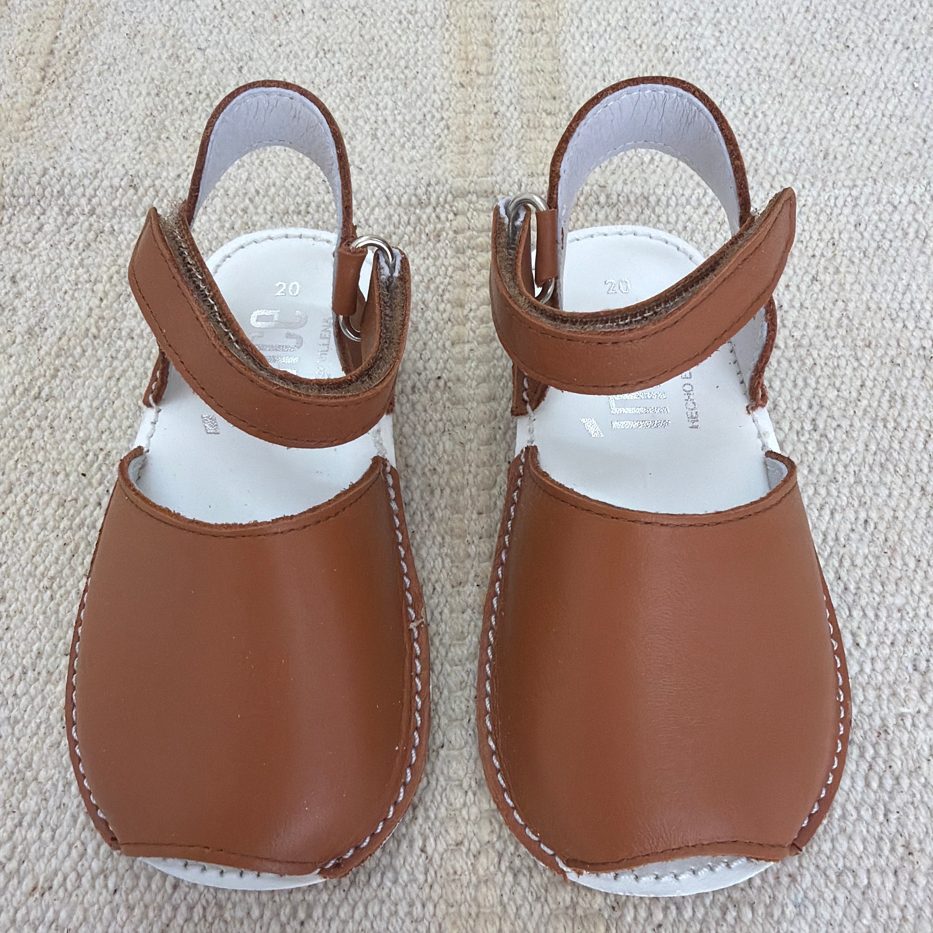Baby First Steps Sandals in Leather INDEX 1449