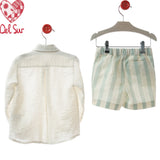 Completo Con Bermuda E Camicia Bambino DEL SUR 1245