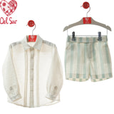 Completo Con Bermuda E Camicia Bambino DEL SUR 1245