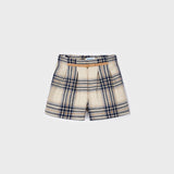 Shorts In Panno A Quadri Bambina MAYORAL 4214