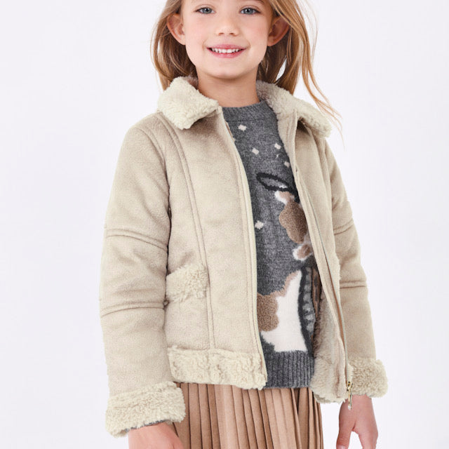 Cappotto Reversibile Cappotto Oviesse Bambina Cappotto Eco-Montone