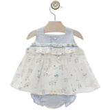 Completo Con Culotte In Cotone Neonata YOEDU 0056