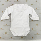 Body In Caldo Cotone Con Collo Traforato Neonata CALAMARO 18012