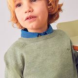 Maglioncino Girocollo In Caldo Cotone Basic Bambino MAYORAL 323