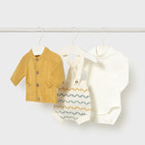 Completo 3 Pezzi In Caldo Cotone Neonato MAYORAL 2255