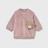 Abito Con Borsetta In Ecopelliccia Neonata MAYORAL 2919