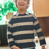 Maglioncino In Misto Lana A Righe Bambino MAYORAL 4374