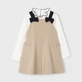 Abito Smanicato Con Lupetto Bambina MAYORAL 4914